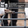 Fil de ligature Rebar, 10 pièces de 110m 0,8 mm en acier Voir les images du produit 12