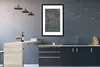 MuchoWow® Gerahmtes Poster Stadtplan - Deutschlandkarte - Produktbild-Vorschau 5