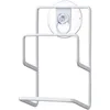 A white wire rack with a suction cup for hanging. Produktbild-Vorschau