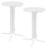 2x Stehtisch klappbar Ø 70 cm Höhe 110 cm Stahl Gastrotisch Produktbild-Vorschau 1