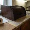 Großer Holz-Brotkasten Walnuss 40x29x18cm – Brotkorb für Produktbild-Vorschau 6