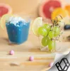 Valle Verde 50x szklanki deserowe plastikowe 120 ml, Podgląd zdjęcia produktu 5