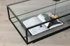 Maglehem Table basse avec plateau 60x130 cm, verre. Voir les images du produit 5