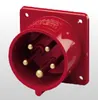 MENNEKES 1409, 5P, Rot, IP44, 400 V, 32 A, 50 - 60 Produktbild-Vorschau 2