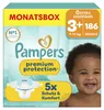 Pampers Premium Protection Größe 3+, 186 Windeln, 7kg-11kg Produktbild-Vorschau 1