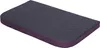 A dog bed with a quilted dark gray top and a solid purple side, shown from a slightly elevated angle on a white background. Produktbild-Vorschau