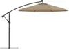 vidaXL Náhradná látka pre konzolový slnečník Taupe 350 cm Náhľad obrázku produktu 5