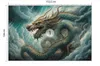 Muralo Selbstklebende Fototapete chinesischer DRACHE Für Produktbild-Vorschau 2