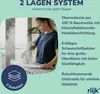 copriasse da stiro riijk in grigio in cotone da stirare con Anteprima dell’immagine prodotto 3