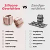 Silicone gewichtsmouwen 0,5 kg Zwart – 2‑delige set van elk Productafbeelding-voorbeeld 6