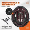 Kask rowerowy ROCKBROS Lekki kask rowerowy górski czarny Podgląd zdjęcia produktu 4