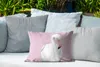 MuchoWow® Outdoor Kissen - Weißer Flamingo - 50x30 cm - Produktbild-Vorschau 4