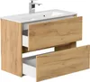 Badmöbel Taifun Slimline 80cm 2 grifflose SoftClose Auszüge Produktbild-Vorschau 4