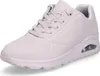 A single pink Skechers sneaker is shown from a side-angle on a white background. Produktbild-Vorschau