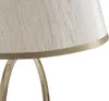 Mauro Ferretti Tischleuchte Glam Flush E27 Ø 24x47 cm Creme Produktbild-Vorschau 5