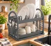 Michelino Abtropfgestell in Grau 46 x 37 x 9 cm - Produktbild-Vorschau 2