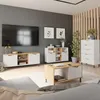 Commode avec tiroirs Vicco Marelle Blanc/Artisan 76x120cm Voir les images du produit 7