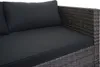 Poly-Rattan Garnitur HWC-F57, Balkon-/Garten-/Lounge-Set Produktbild-Vorschau 2