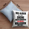Trendation - Jobwechsel Deko-Kissen mit Füllung 40x40 Produktbild-Vorschau 4