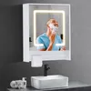 CLIPOP 1 Tür Badezimmer Spiegelschrank mit LED, mit Produktbild-Vorschau 13