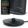 Arendo Wasserkocher Wood Style CORE, 1,5 l, 2200 W, Produktbild-Vorschau 4