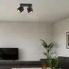 Projecteur de plafond TOMMY 2 flammes noir R80332079 Voir les images du produit 9