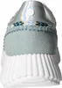 The back view of a blue and multi-colored sneaker. Náhľad obrázku produktu