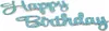 Oblique Unique Konfetti Set Happy Birthday Tisch Deko Produktbild-Vorschau 3