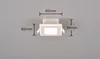 LED Decken Einbauleuchte Weiß matt Einbaustrahler 8x8cm Produktbild-Vorschau 11