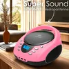 Przenośny odtwarzacz CD dla dzieci Cyberlux Boombox Radio Podgląd zdjęcia produktu 14