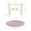 Lionelo Anis Set Baby-Gym in legno con tappetino – Anteprima dell’immagine prodotto 10