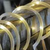 LED Solar Lichterschlauch - 50 warmweiße LED - inkl. Erdspieß - Außenbereich - L: 5m Produktbild-Vorschau
