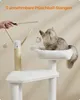 FEANDREA Kratzbaum, mit Katzenklo-Schrank abnehmbaren Produktbild-Vorschau 4