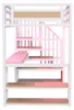 Lit superposé Merax, lit mezzanine 90 × 200 cm avec Voir les images du produit 8
