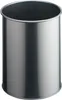 DURABLE Papierkorb Metall 15L rund, 330123 silber Produktbild-Vorschau 1