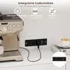COSTWAY Mobile da cucina in legno, credenza con 2 prese Anteprima dell’immagine prodotto 4