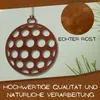 Rostikal Rost Deko Christbaumschmuck 7 cm Geschenkanhänger Produktbild-Vorschau 3