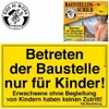 KIDS AT WORK Baustellenschild, 1Stück Produktbild-Vorschau 1