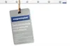 A product tag for a magnetic wall strip is hanging from the strip itself, which is mounted on a white wall. Anteprima dell’immagine prodotto