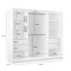 Beautysofa GAJA II Schwebetürenschrank 240 cm mit Spiegel – Produktbild-Vorschau 3