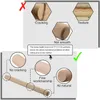 A marketing image comparing a good quality rolling pin with a bad quality one, highlighting its features. Produktbild-Vorschau