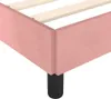 vidaXL Rám postele s čelom bez matraca Ružová 80x200 cm Náhľad obrázku produktu 5