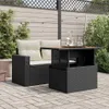 VidaXL 365976, Černá, 550 mm, 1000 mm, 440 mm, 73 cm Náhled obrázku produktu 2