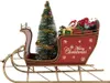 Clayre & Eef Weihnachtsdekorationsfigur Schlitten 30x15x22 Produktbild-Vorschau 3