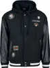 Rock Rebel by EMP Herren schwarze College Jacke mit Patches Produktbild-Vorschau 2
