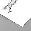 Poster - Poster ohne Rahmen - Pferd Zeichnung Bleistift - Produktbild-Vorschau 2