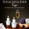 Teelichtgläser Trefor, 6 cm, 48er-Set, aus Glas, Produktbild-Vorschau 6