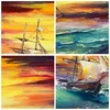 Bilder auf glas - Meer Welle Boot - 150x100cm - Glasbilder Produktbild-Vorschau 8