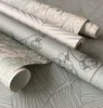 ESTAhome Tapeta kwiaty i ptaki w stylu secesyjnym szaro Podgląd zdjęcia produktu 6