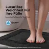 etérea Badteppich Kiara Baumwolle Uni , 70x120 cm Schwarz Produktbild-Vorschau 5